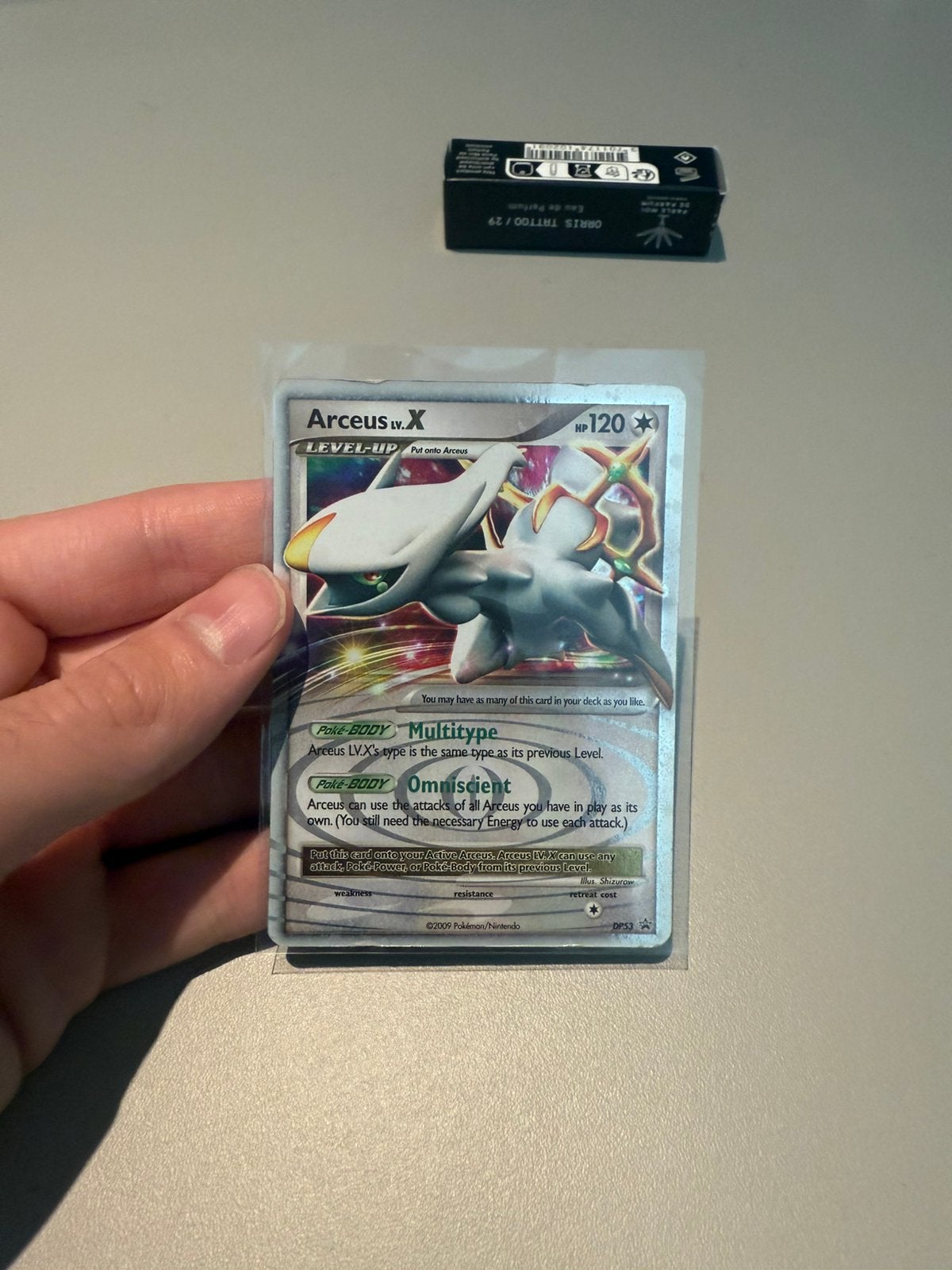 Arceus LV.X DP53 – Diamond & Pearl Black Star Promo Holo, Ophalen of Verzenden