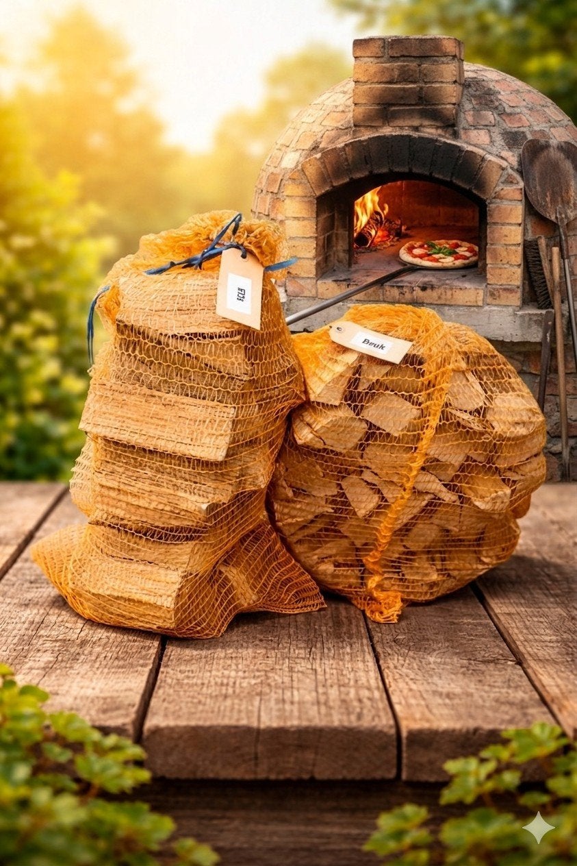 10 zakken eiken of Beuken Pizzaovenhout – Perfect voor Pizza, Ophalen, Nieuw, Rolfrookhout.nl
