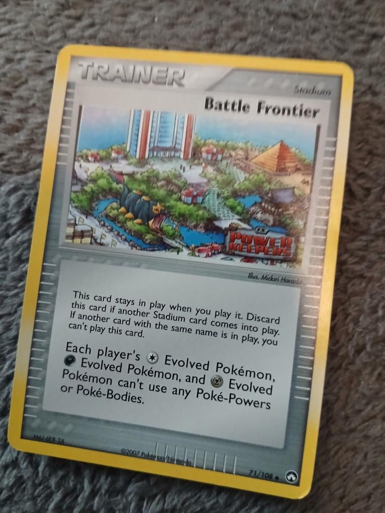 Battle Frontier [Reverse Holo] #71 Pokemon Power Keepers LP, Ophalen of Verzenden, Zo goed als nieuw