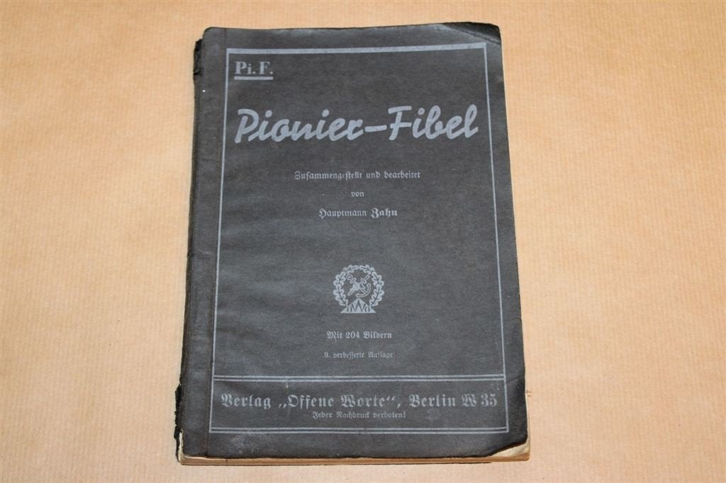 Pionier-Fibel [Soldaten handboek] - Circa 1940 !!, Ophalen of Verzenden, Tweede Wereldoorlog, Zo goed als nieuw, Overige onderwerpen