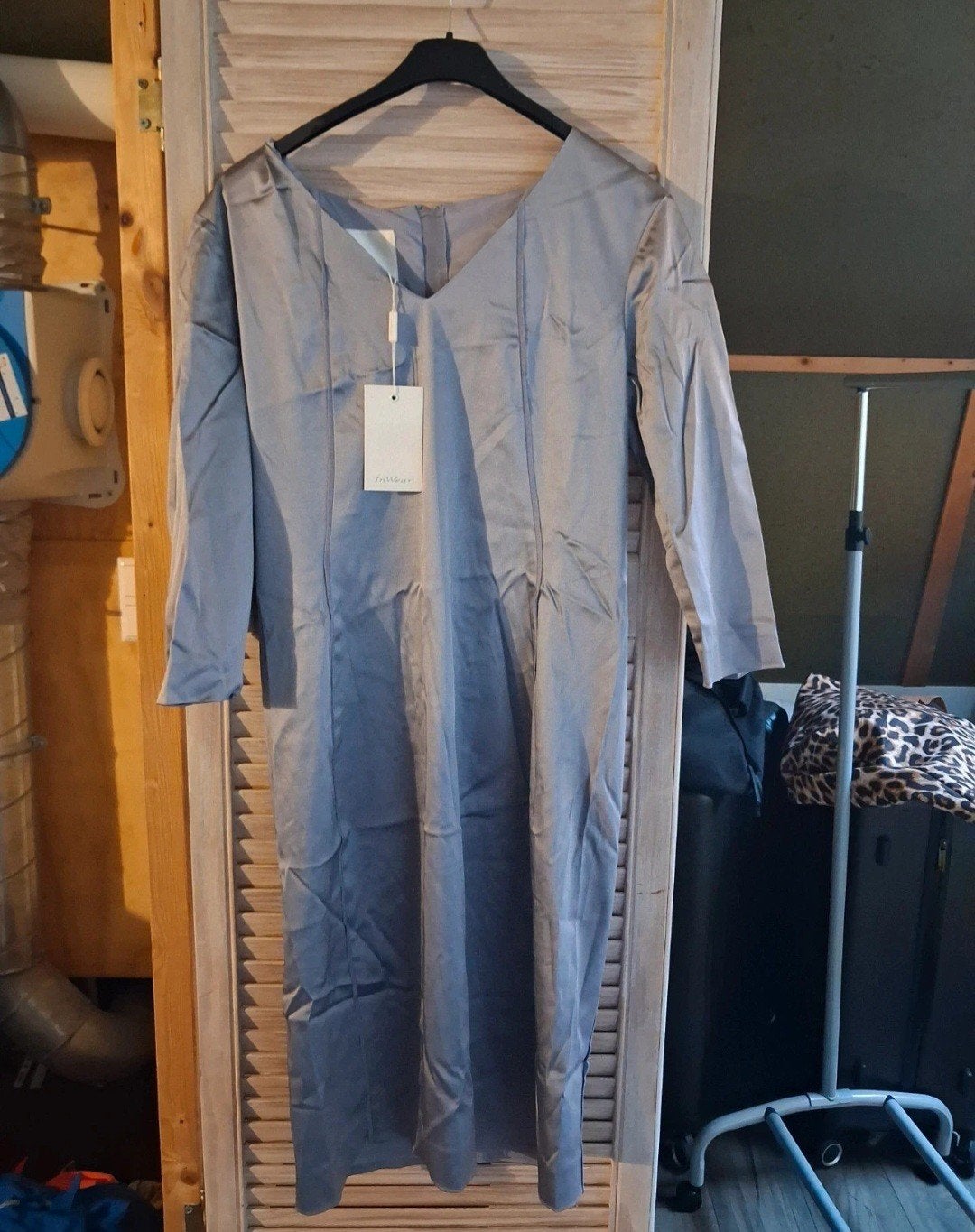 InWear jurk maat 42, nieuw met kaartjes, Maat 42/44 (L), Ophalen of Verzenden, Grijs, Onder de knie