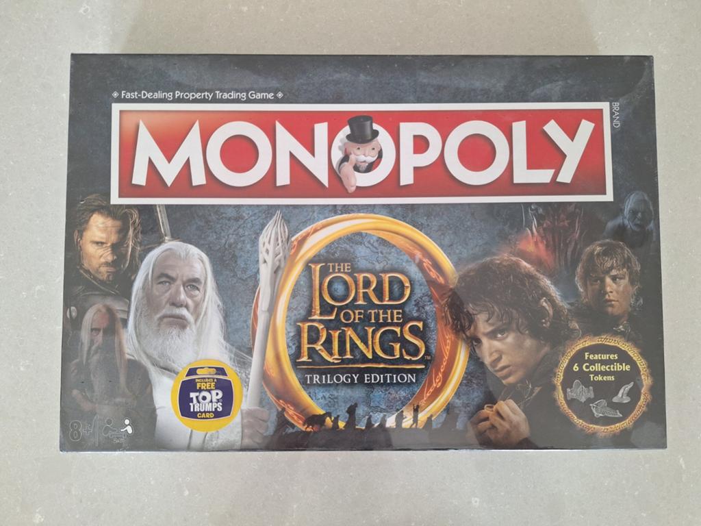 Lord of the Rings Monopoly nieuw in seal, Hobby en Vrije tijd, Gezelschapsspellen | Bordspellen, Ophalen of Verzenden, Nieuw