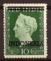 Indonesie Zonnebloem nr 10 postfris 1948, Ophalen of Verzenden, Postfris, Zuidoost-Azië