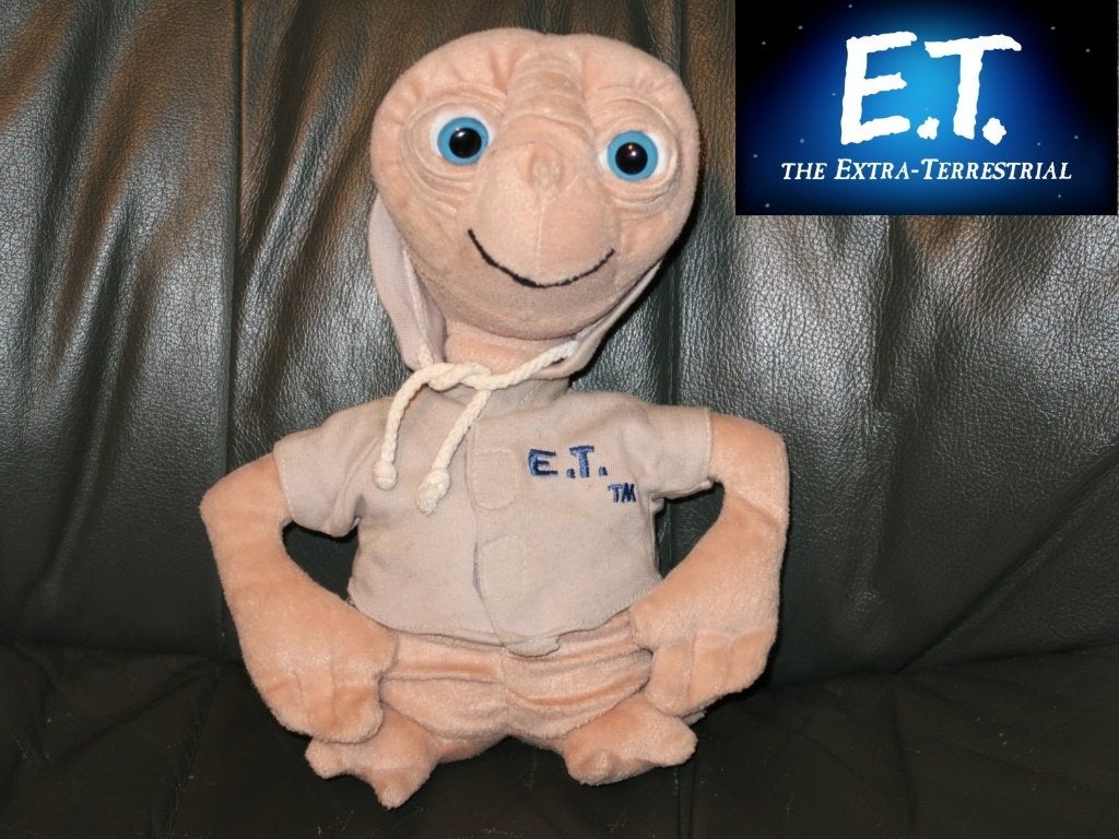 vintage E.T. the Extra-Terrestrial, originele knuffel, 1998, Verzamelen, Verzenden, Zo goed als nieuw, Film, Actiefiguur of Pop