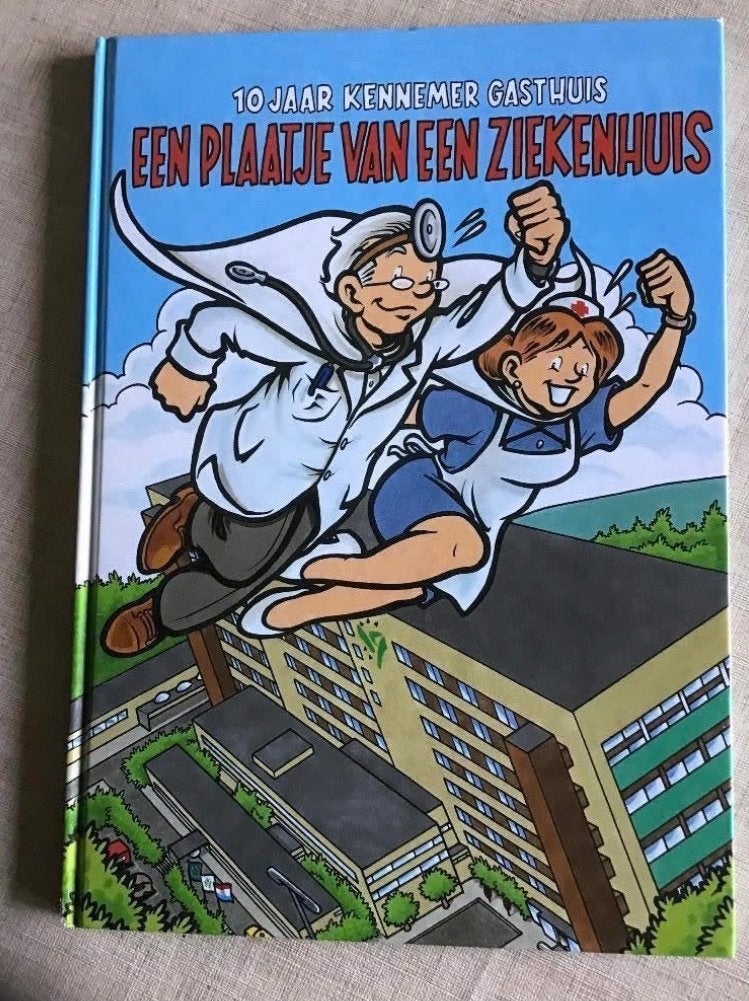 Een plaatje van een ziekenhuis jubileumuitgave, Eén stripboek, Ophalen of Verzenden, Zo goed als nieuw