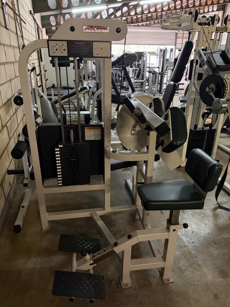 Life Fitness Pro1 Abdominal Trainer - Professionele Buikspie, Ophalen of Verzenden, Gebruikt, Buik, Overige typen