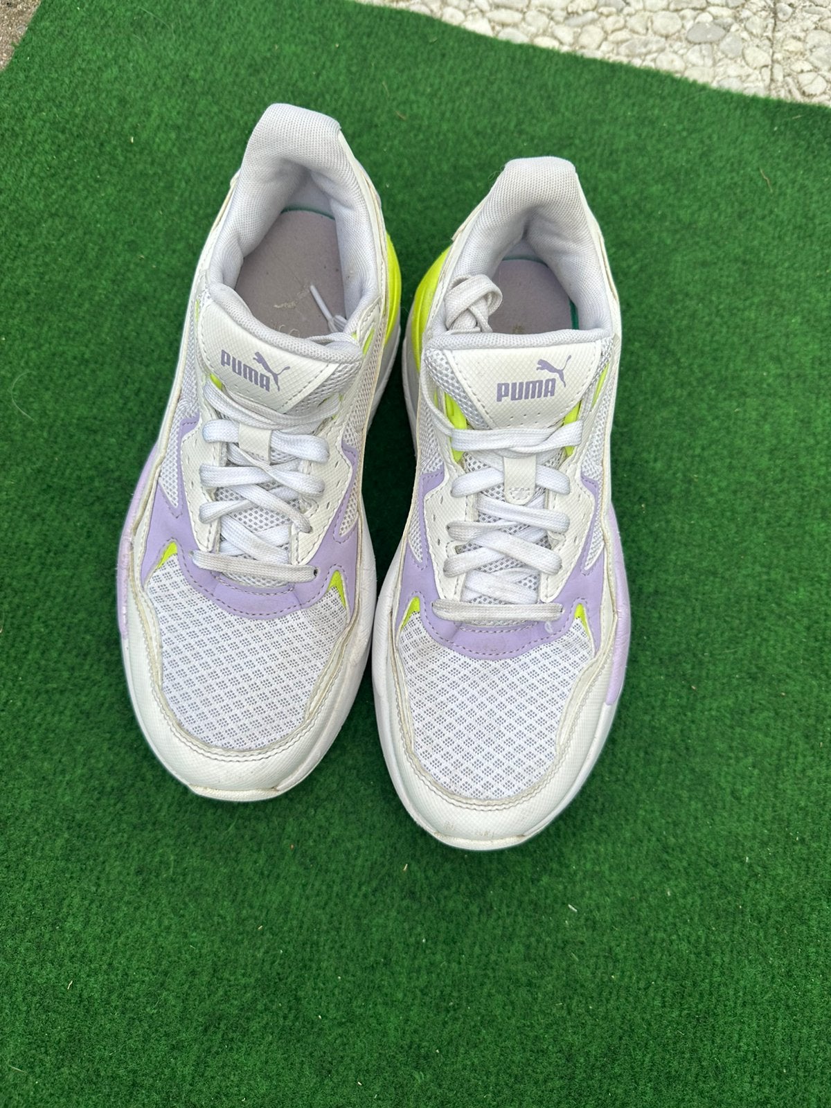 Puma, Wit, Ophalen of Verzenden, Sneakers of Gympen, Gedragen