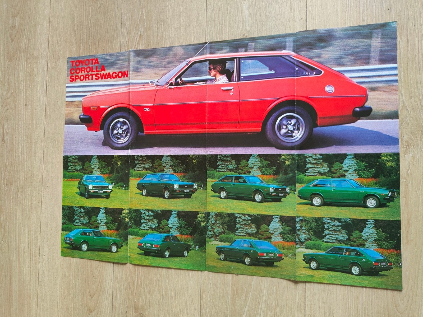 Autofolder Toyota Corolla Sportswagon, Ophalen of Verzenden, Zo goed als nieuw, Toyota
