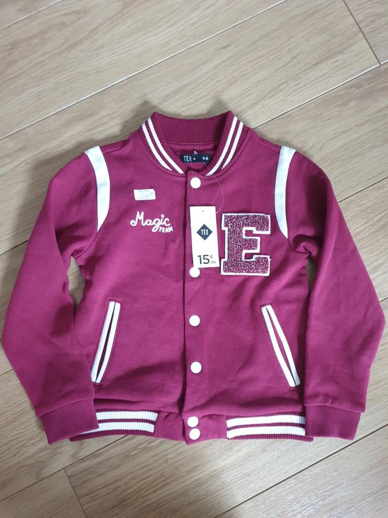Baseball jack maat 116, Ophalen of Verzenden, Nieuw, Jongen, Trui of Vest
