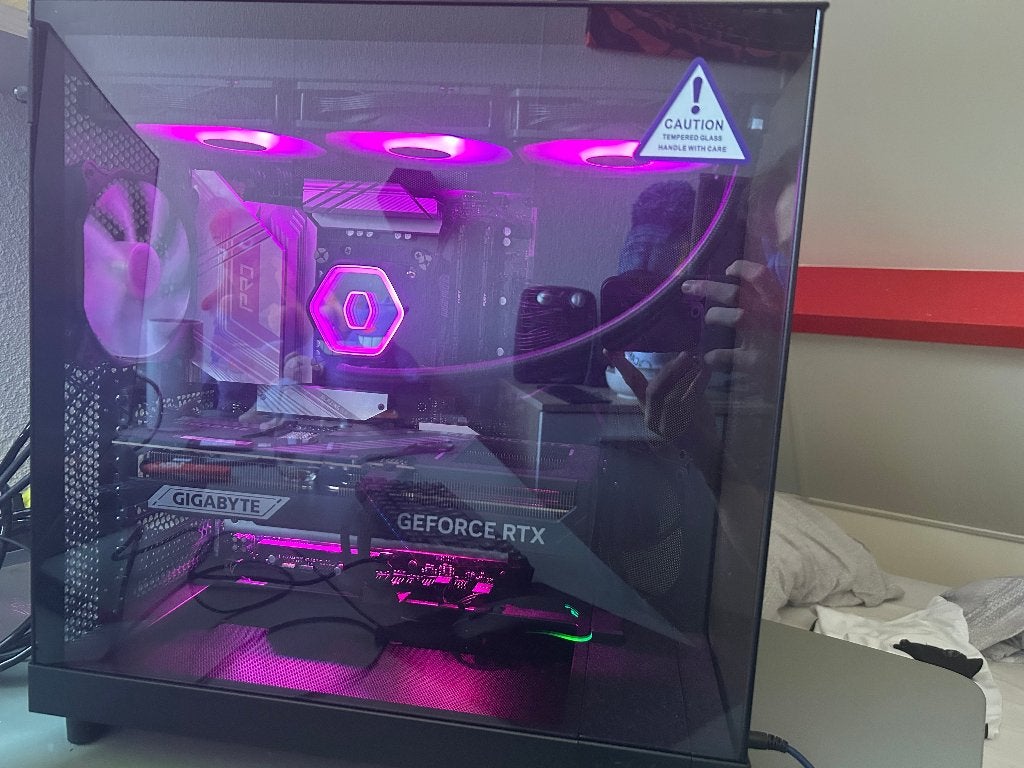 Gaming pc RTX 5070ti Grafische Kaart en 32GB Ram Ryzen 7 CPU, Computers en Software, Ophalen, 32 GB, Custom Build, Zo goed als nieuw