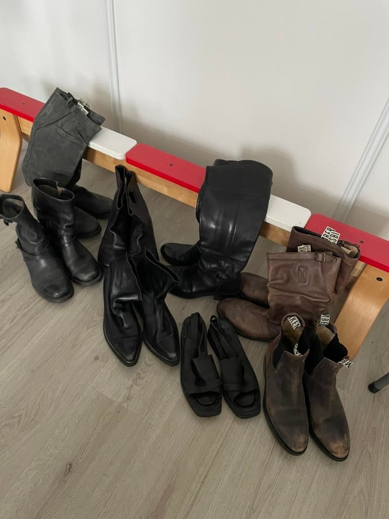 Bikkembergs pakket 9 paar 40, Verzenden, Gedragen, Hoge laarzen
