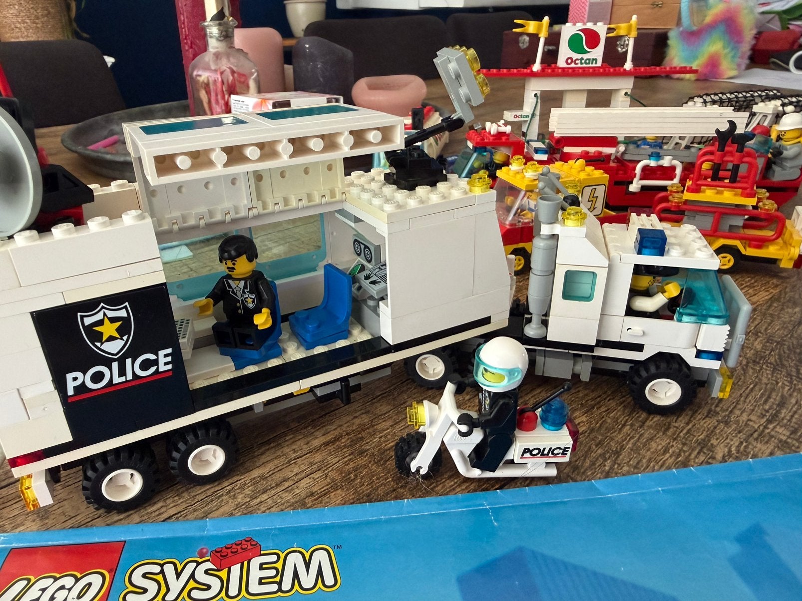 Lego 6348 politie truck compleet, Ophalen of Verzenden, Zo goed als nieuw