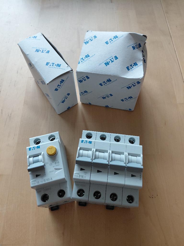 Eaton zekeringautomaat en aardlekautomaat, Ophalen of Verzenden, Zo goed als nieuw, Overige typen