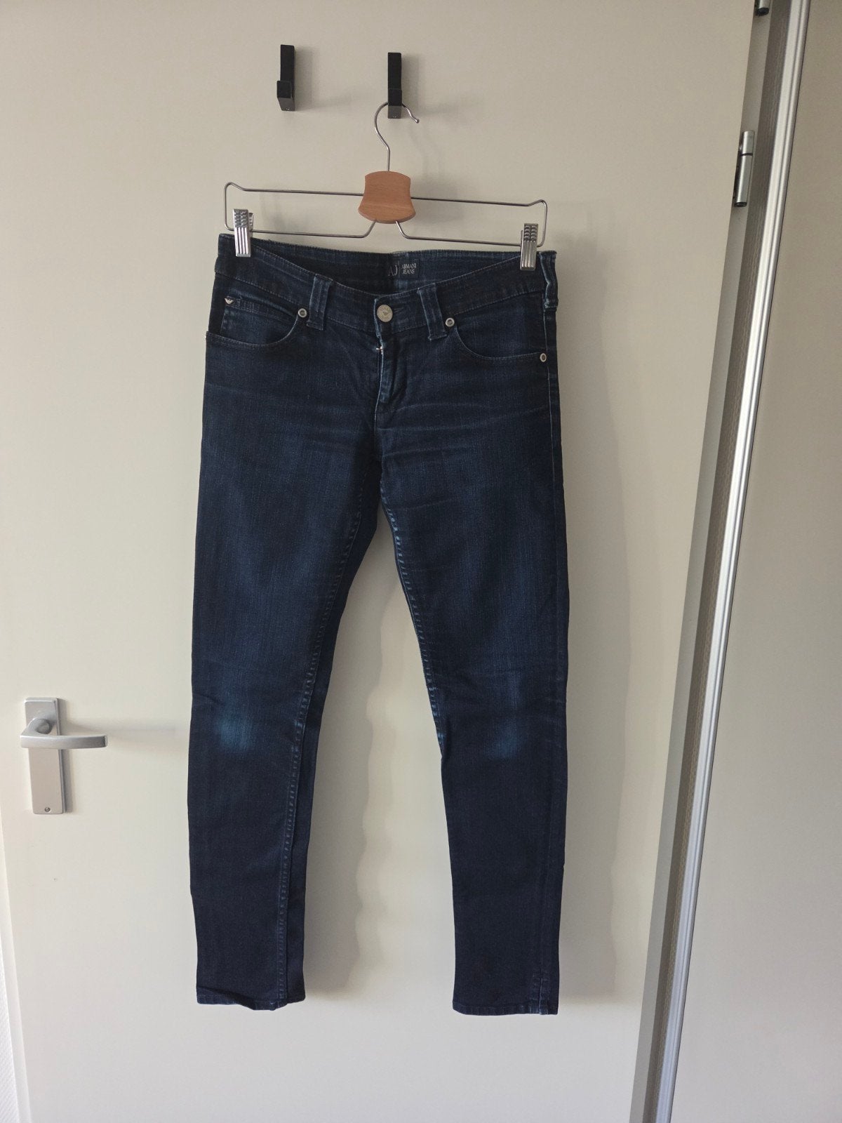 Armani Jeans waist maat S - size 27 (Armani), Armani, Blauw, Ophalen of Verzenden, Zo goed als nieuw