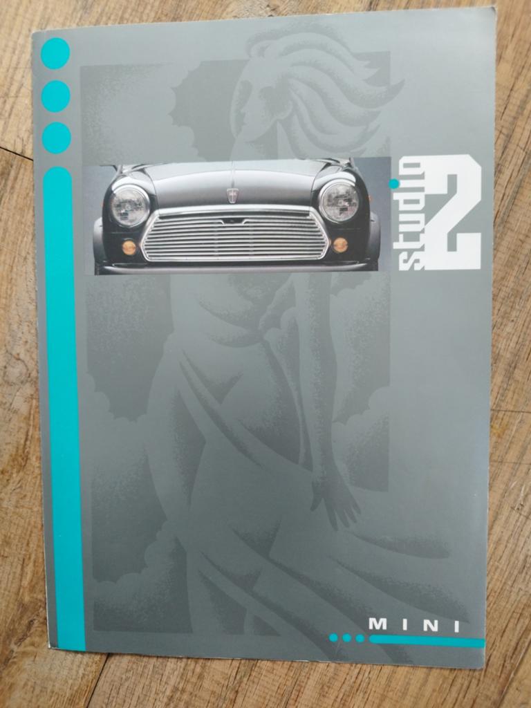 Rover Mini Studio 2 brochure 2000 (Nederlands), Rover Mini, Ophalen of Verzenden, Zo goed als nieuw, Overige merken