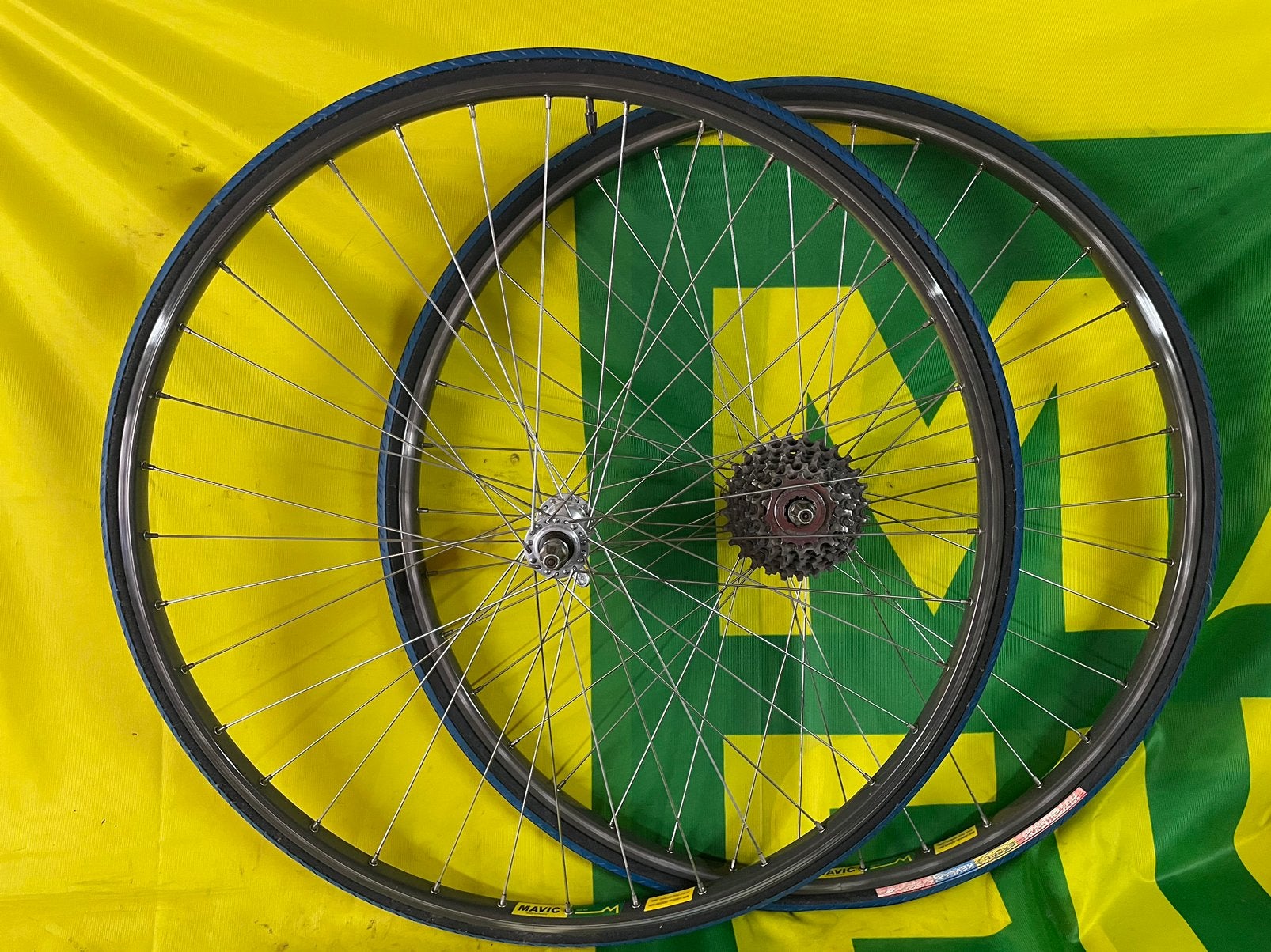 Shimano dura ace 7sp Mavic MA 40 racefiets open wielen, Verzenden, Zo goed als nieuw, Overige typen