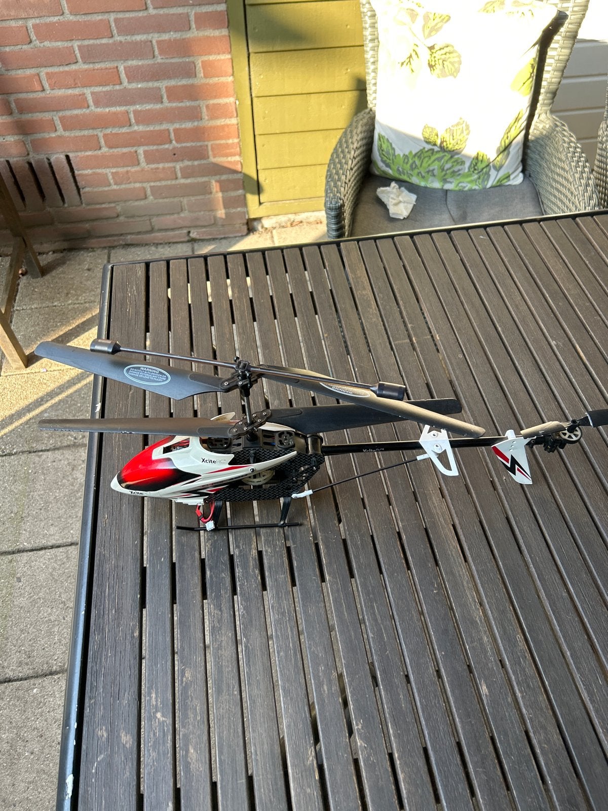 RC Helikopter XciteRC Flybar 460 - Gezocht voor onderdelen, Ophalen of Verzenden, Gebruikt, Elektro, Helikopter