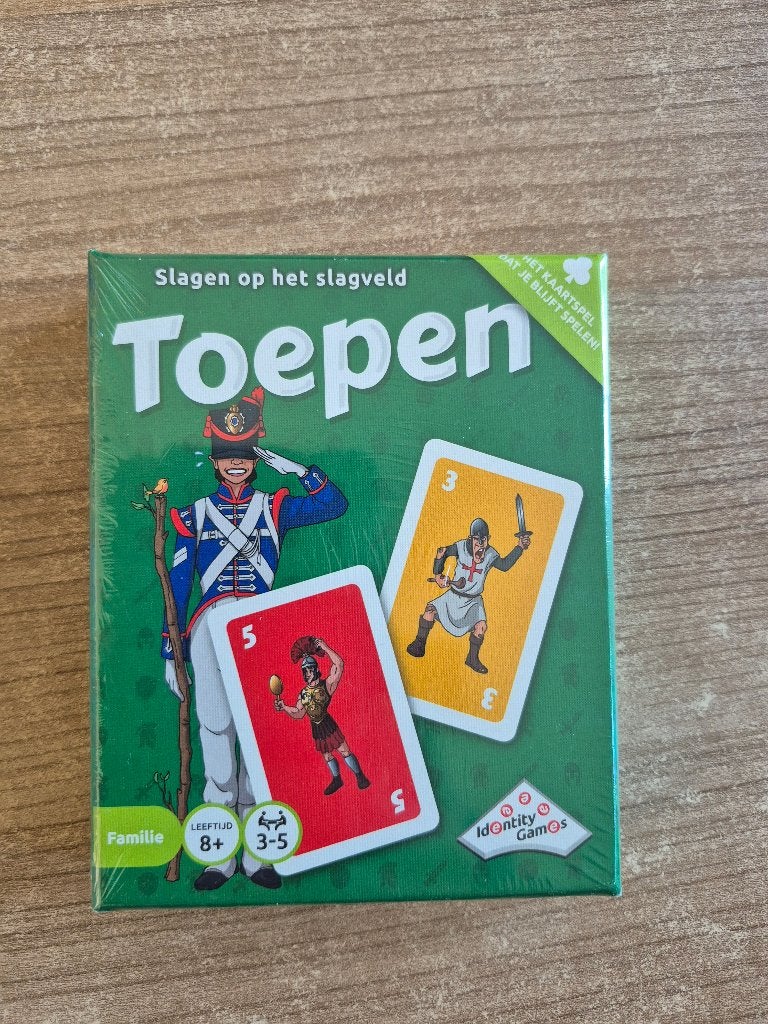 Toepen: Het snelle, spannende kaartspel!, Vijf spelers of meer, Ophalen of Verzenden, Nieuw, Identity Games