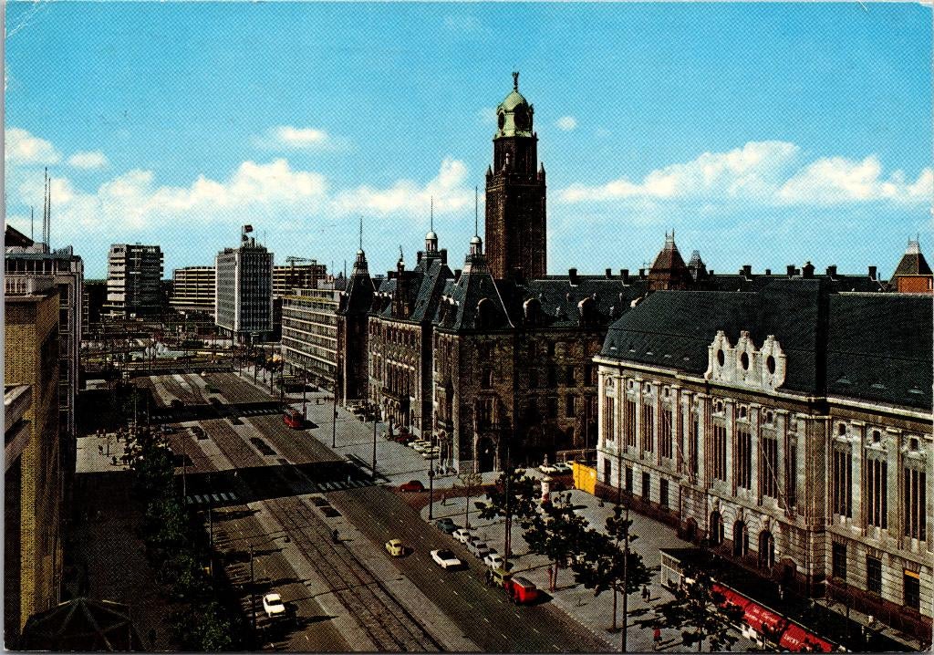 Coolsingel - Rotterdam (1972), Verzenden, 1960 tot 1980, Gelopen, Zuid-Holland