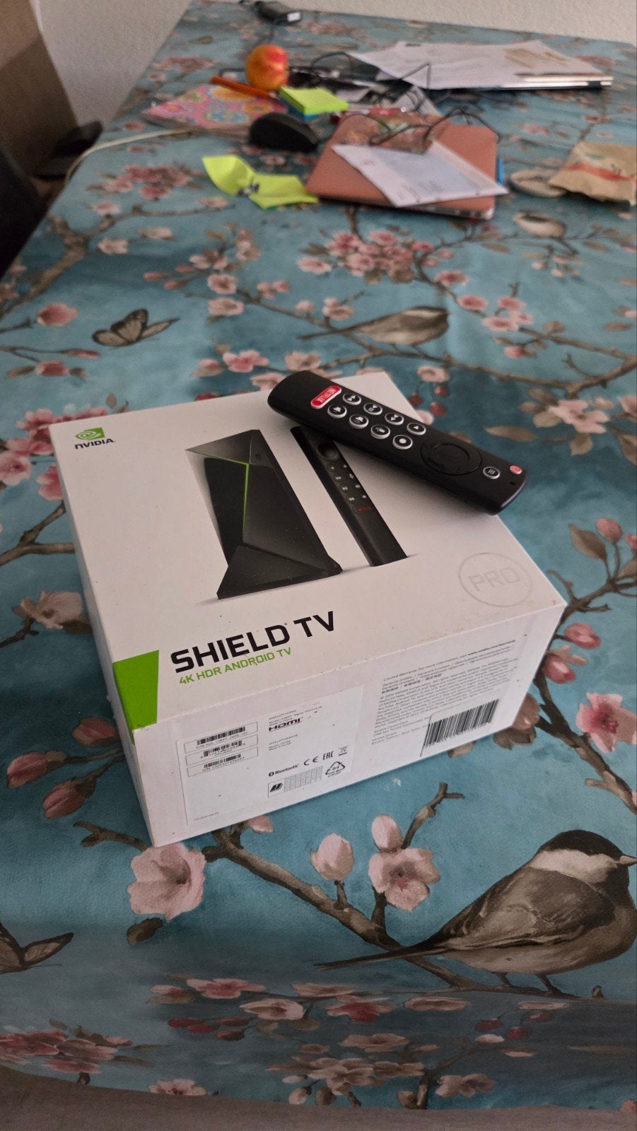 NVIDIA Shield TV Pro 4K HDR Android TV, Ophalen of Verzenden, Gebruikt, HDMI, 500 tot 1500 GB