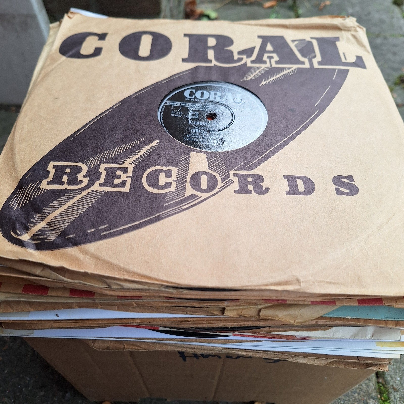 35x 78 toeren platen jaren '50 USA Tophits pop, Swing, Rock, Ophalen of Verzenden