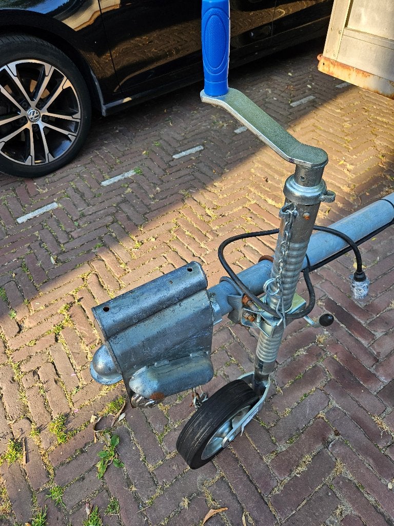 Aanhanger aluminium 750 kg ongeremd, Ophalen, Gebruikt