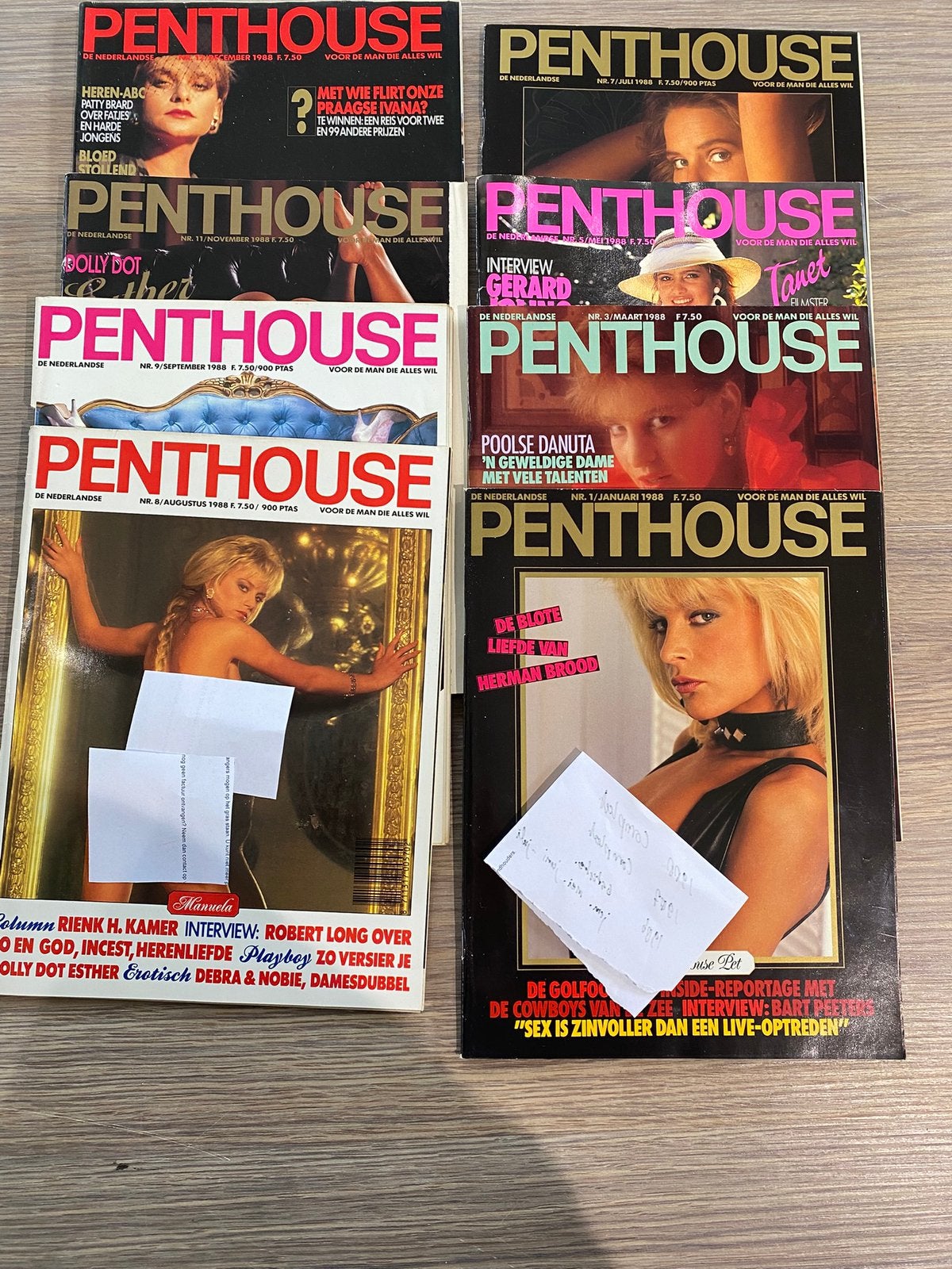 Pakket tijdschriften:  Penthouse, Ophalen of Verzenden, Zo goed als nieuw