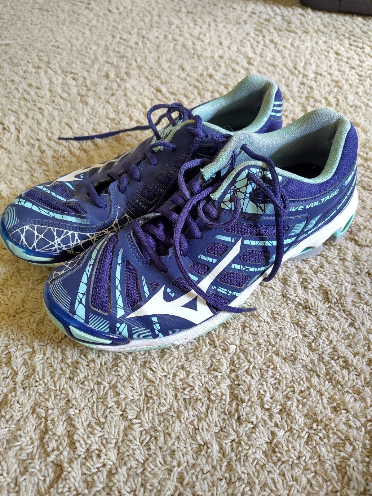Mizuno Wave Voltage volleybalschoenen - Maat 40, Ophalen, Gebruikt