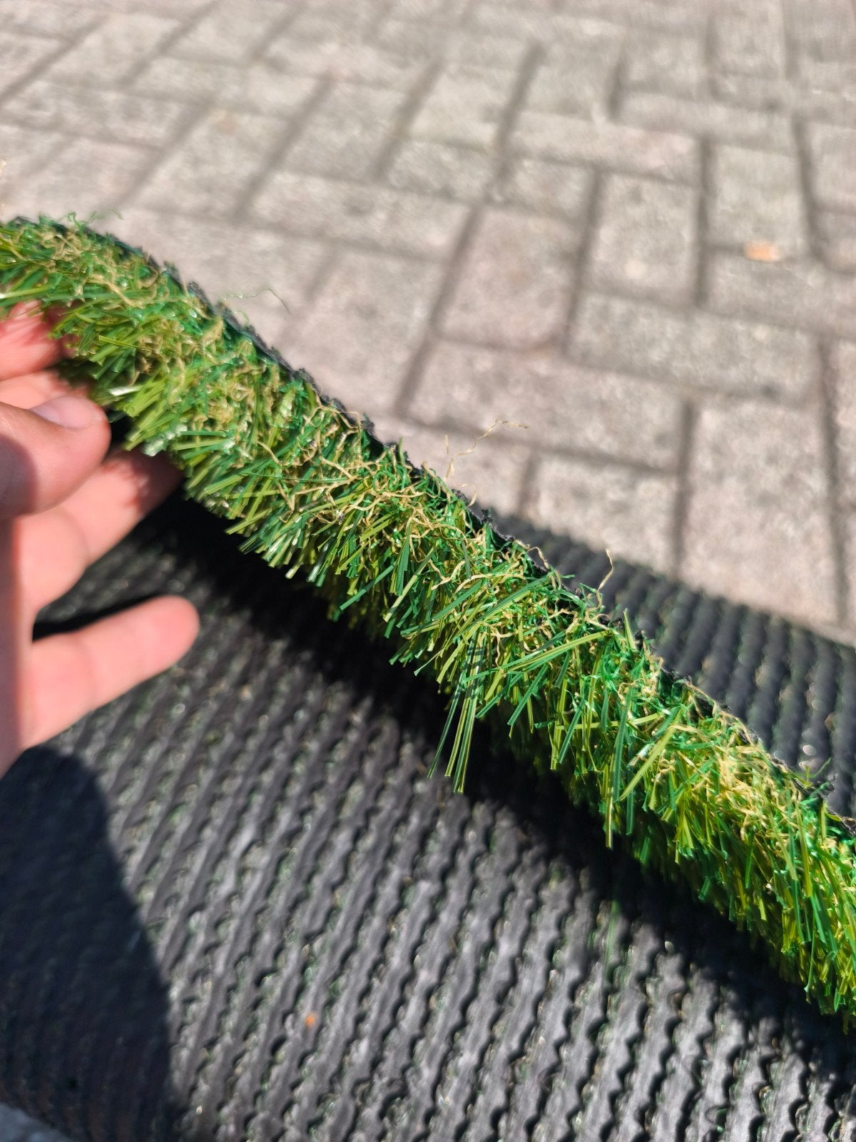 kunstgras nieuw 3.5x4 meter 35 mm hoog, midden zonder rug, Tuin en Terras, Gras en Kunstgras, Ophalen of Verzenden, Nieuw, 20 m² of meer