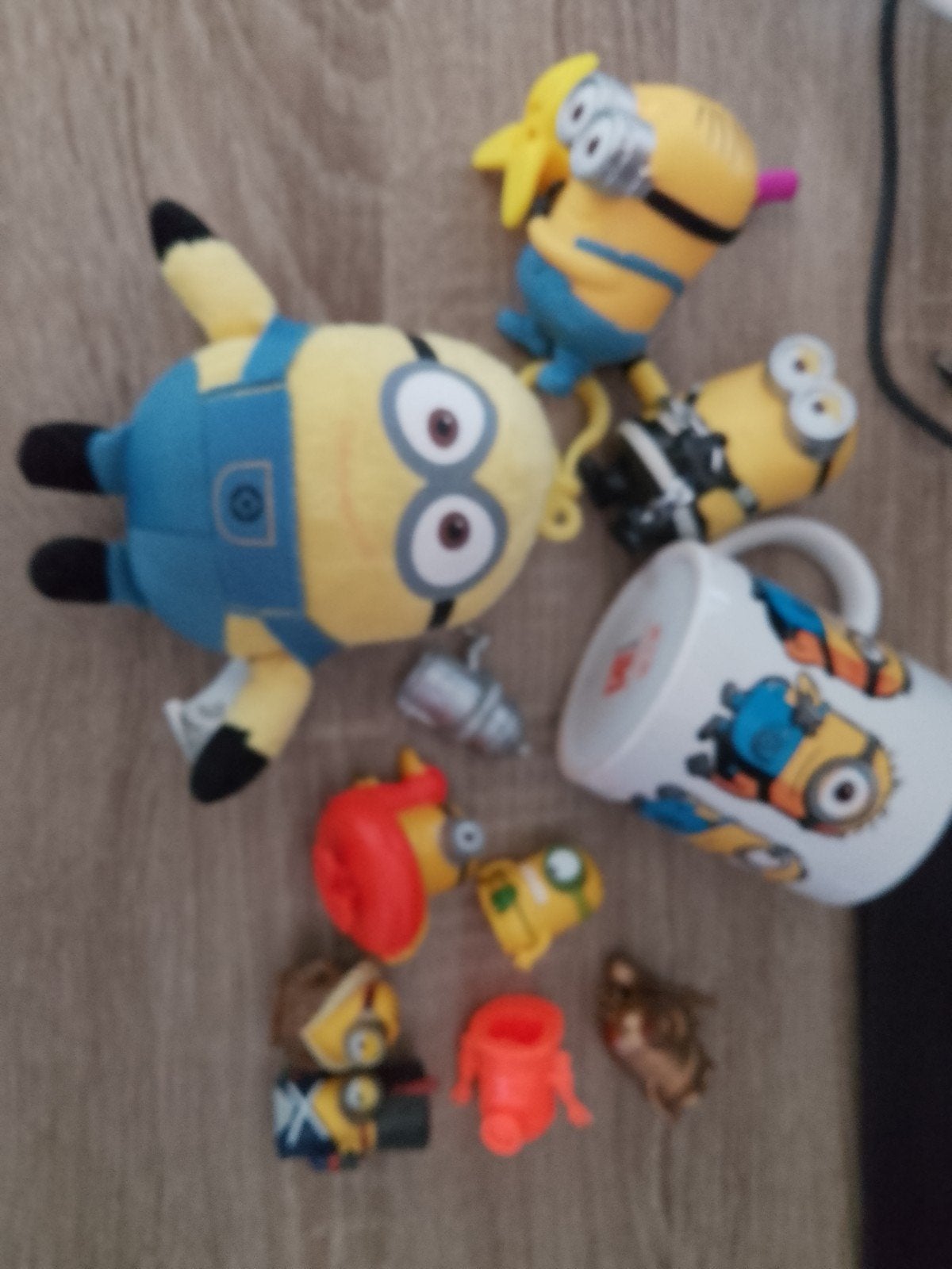 Minion setje, Ophalen of Verzenden, Zo goed als nieuw