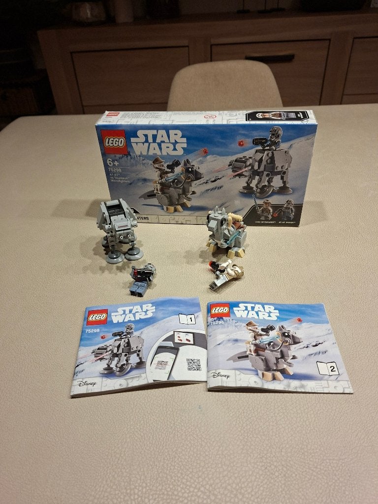 LEGO Star Wars 75298 AT-AT vs Tauntaun, Star Wars, Lego, Ophalen of Verzenden, Zo goed als nieuw
