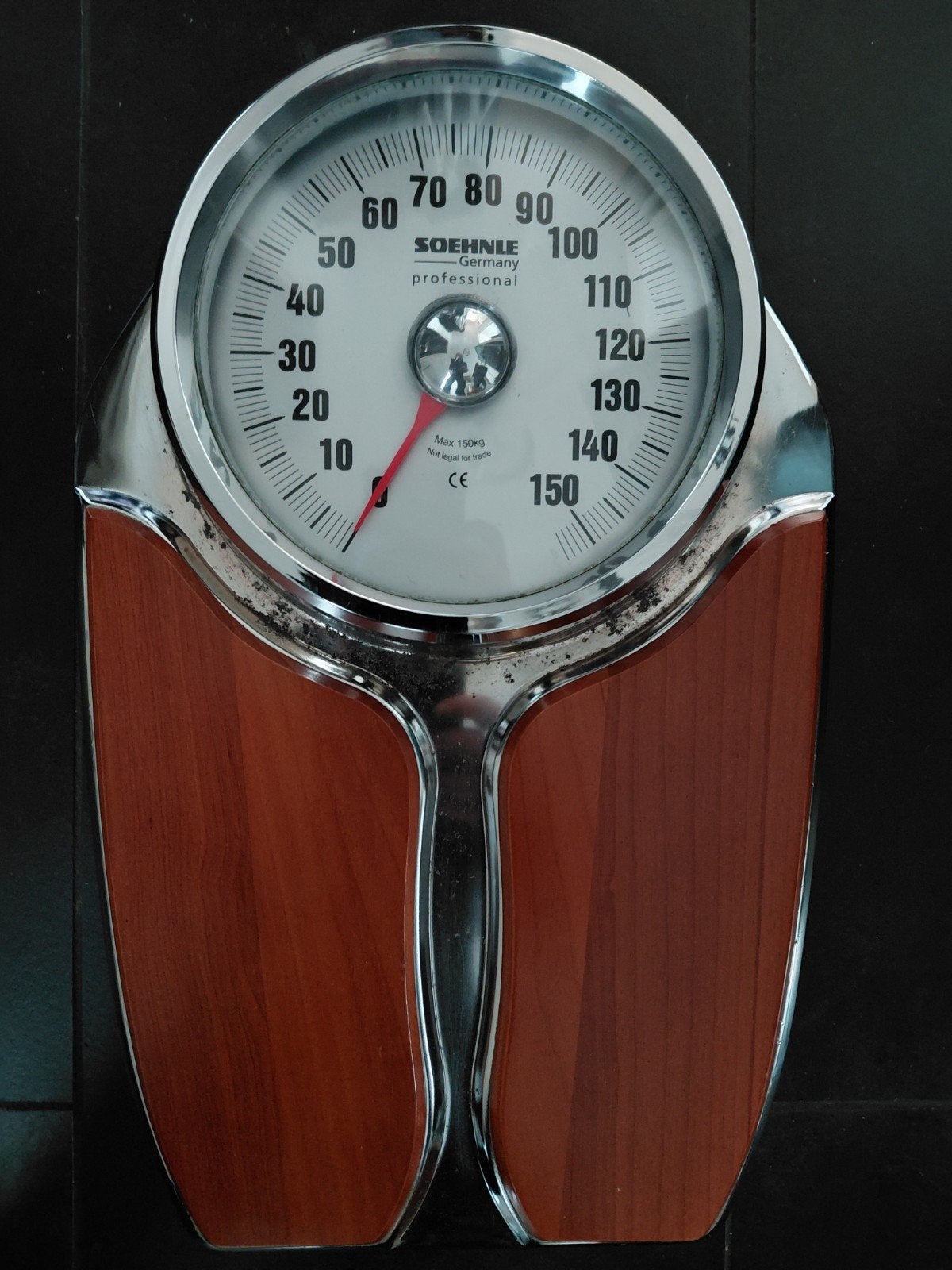 Vintage Soehnle Personenweegschaal - jaren 70, Gebruikt, Analoog, 100 kg of meer, Ophalen of Verzenden