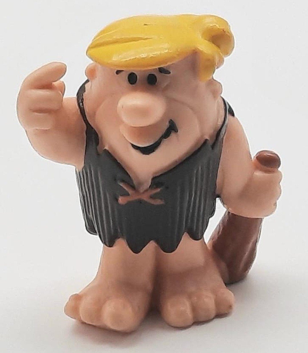 Flintstones Barney Rubble pvc Bullyland figuur ca. 5cm 1994, Ophalen of Verzenden, Zo goed als nieuw
