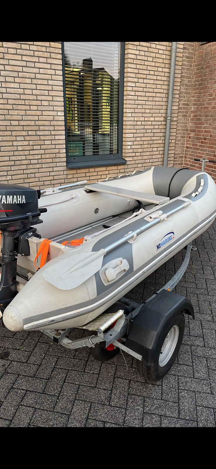 Te koop/ te ruil. Rubberboot, Ophalen, Zo goed als nieuw, Motor en Techniek, Motorboot