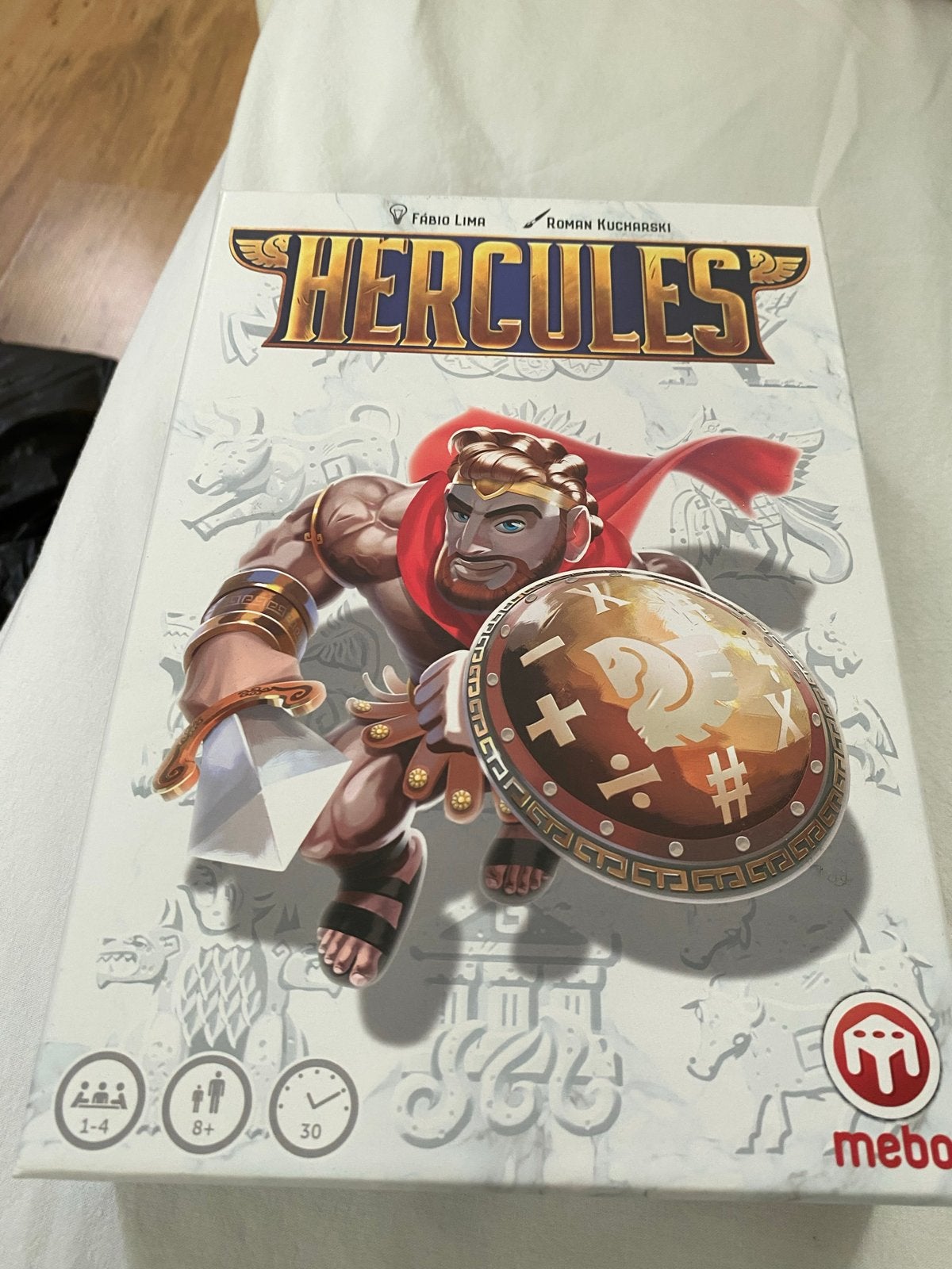 Hercules Bordspel - Avontuurlijk spel voor 1-4 spelers, Een of twee spelers, Ophalen, Zo goed als nieuw