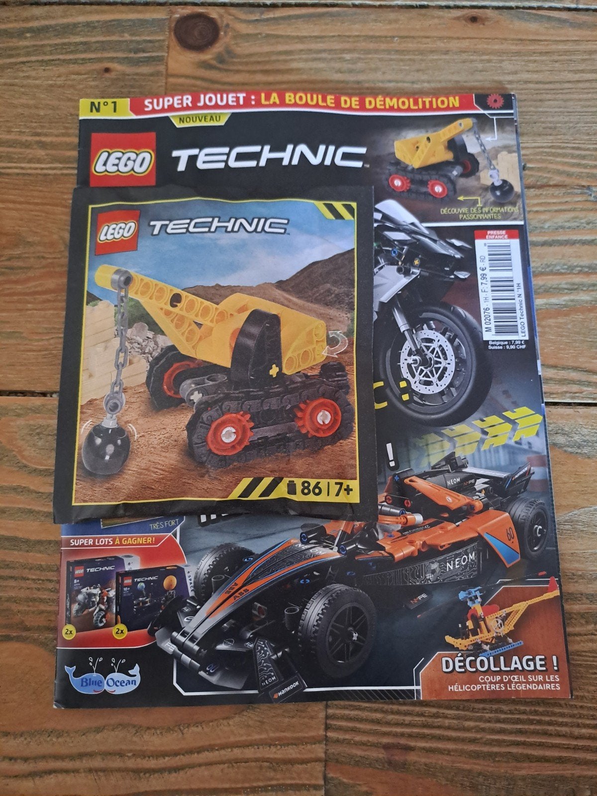 LEGO Technic Tijdschrift met Sloopkogel Speelgoed, Ophalen of Verzenden, Nieuw, Overige merken
