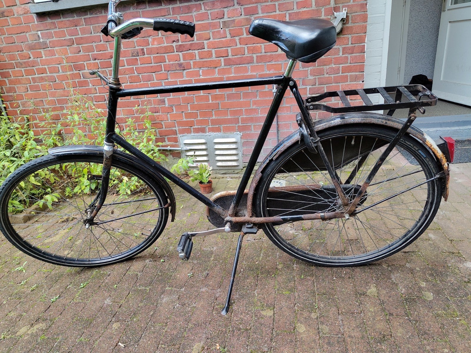 Herenfiets Burco, frame 66 cm. stadsfiets, studentenfiets, 65 cm of meer, Ophalen, Gebruikt, Overige merken