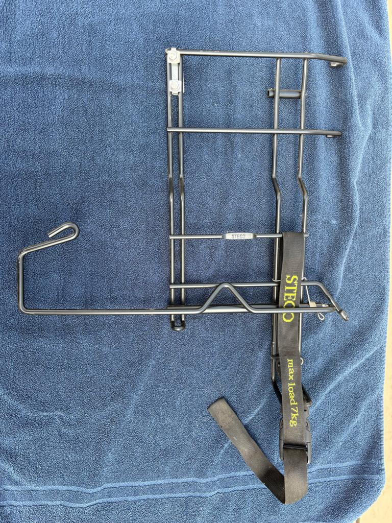 Steco Buggy-Mee de Luxe fietsdrager voor buggy/kinderwagen, Fietsen en Brommers, Fietsaccessoires | Buggydragers, Ophalen, Gebruikt