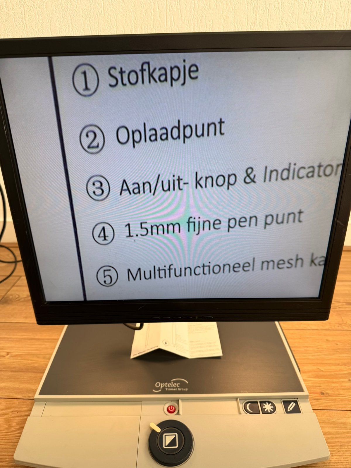 Optelec ClearView C - Automatisch schuiven defect, Ophalen, Zo goed als nieuw, Vergrootglas of Loep