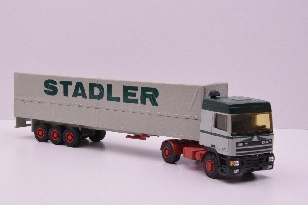 DAF 95  '' Stadler transport ''  Lion car, Ophalen of Verzenden, Gebruikt, Bus of Vrachtwagen, Lion Toys