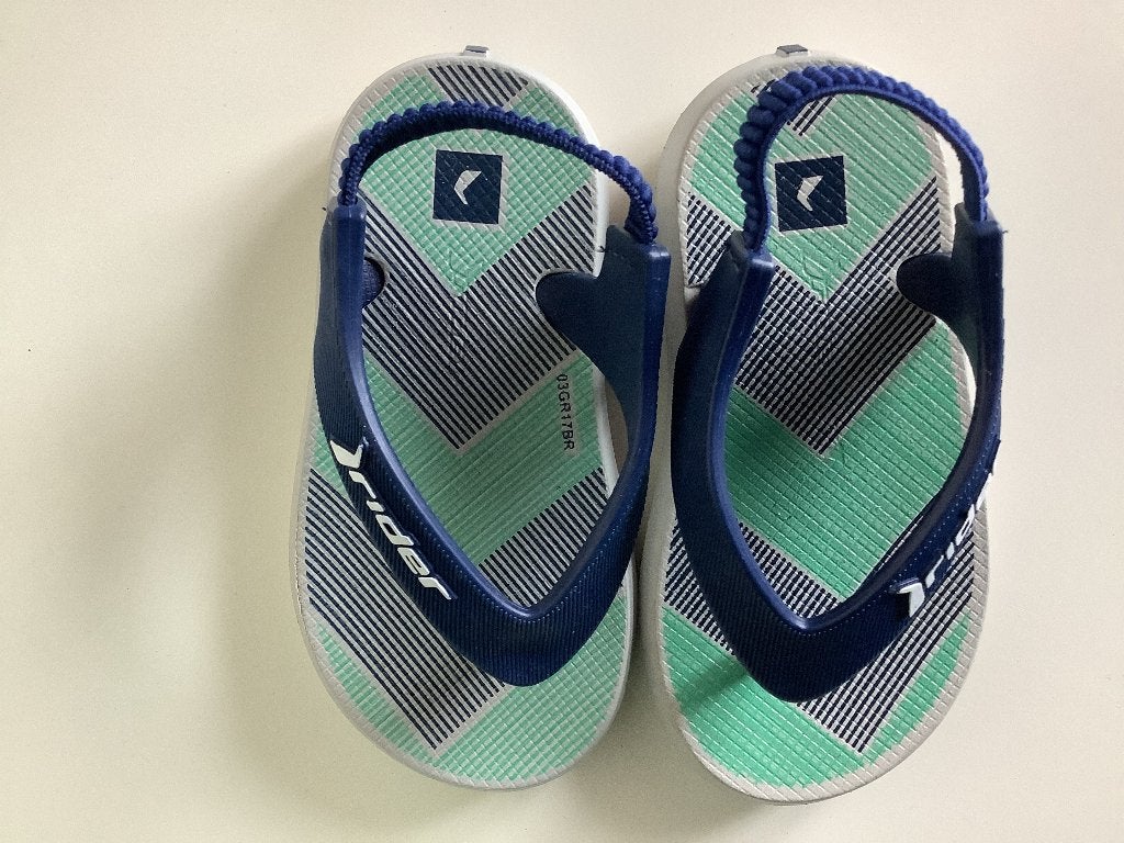 Stoere Jongens teenslipper Rider maat 21, Gebruikt, Schoenen, Ophalen of Verzenden, Teenslipper Rider