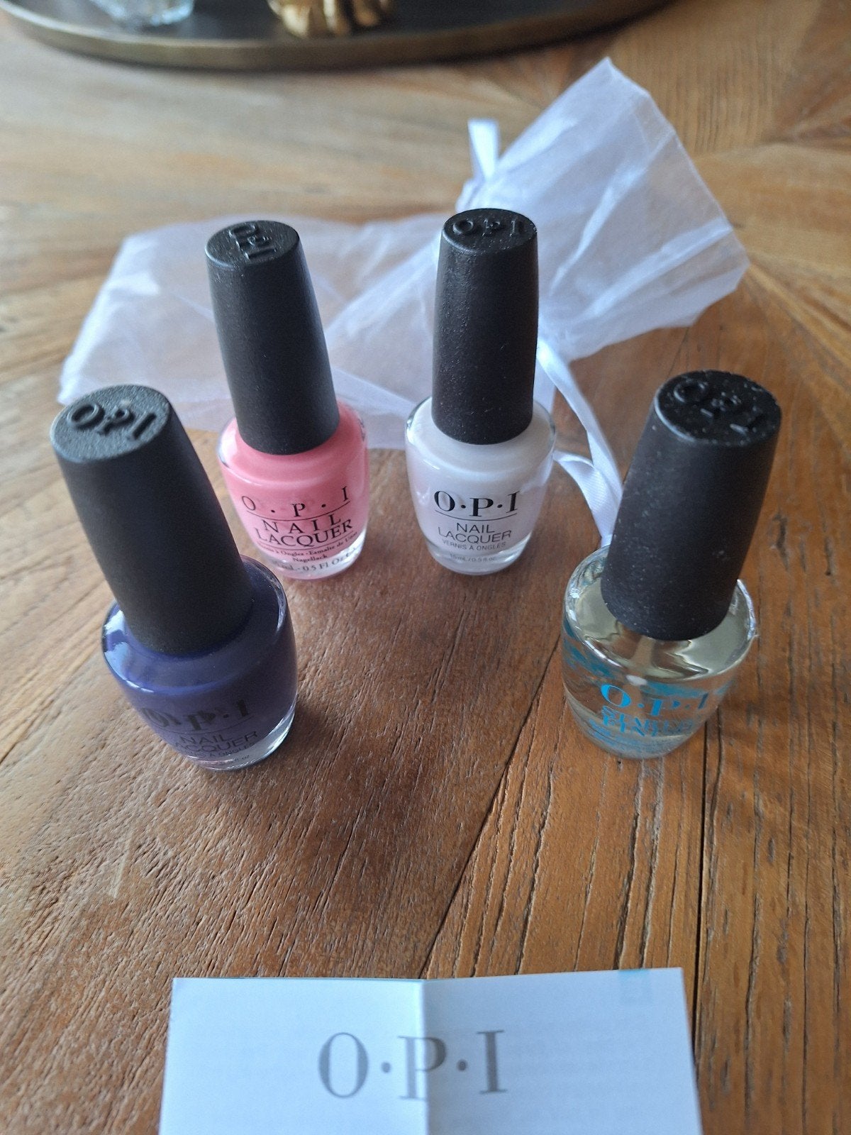 OPI Nagellak NIEUW 4 flesjes, Ophalen, Overige kleuren, Nieuw, Handen en Nagels