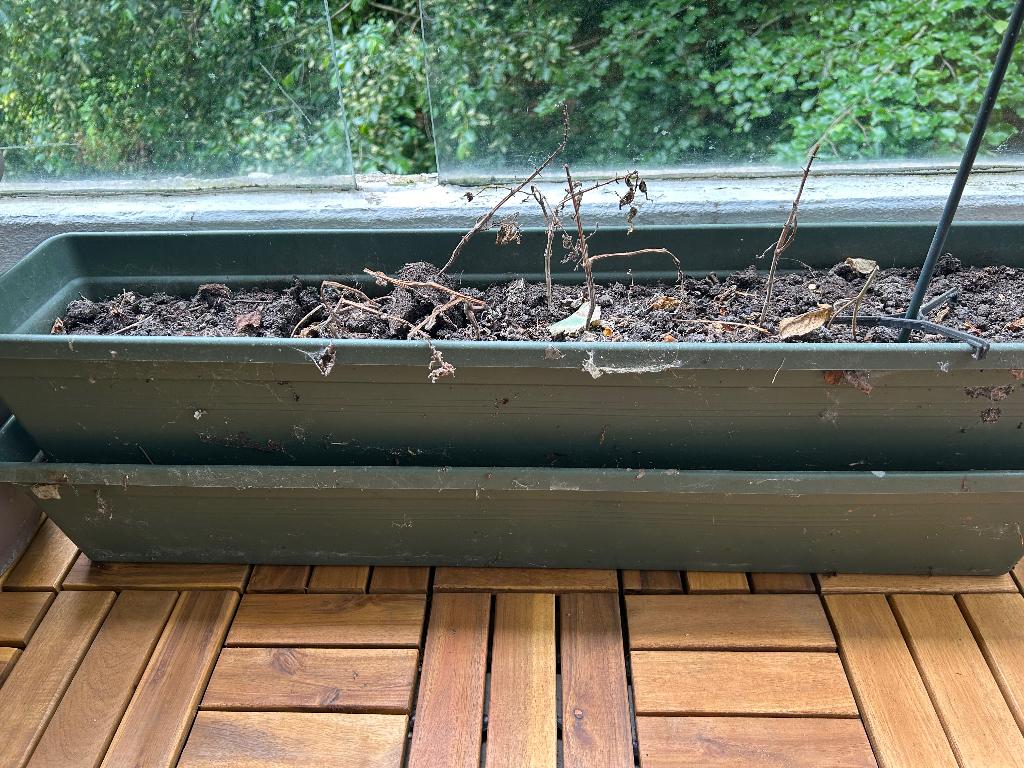 Mooie planten bakken met haken, Ophalen, Kunststof, Minder dan 30 cm, Balkon