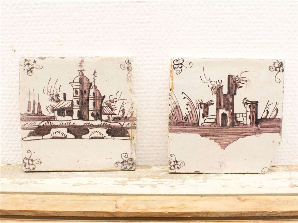 Oud Hollandse tegeltjes handbeschilderd 13293, Ophalen of Verzenden