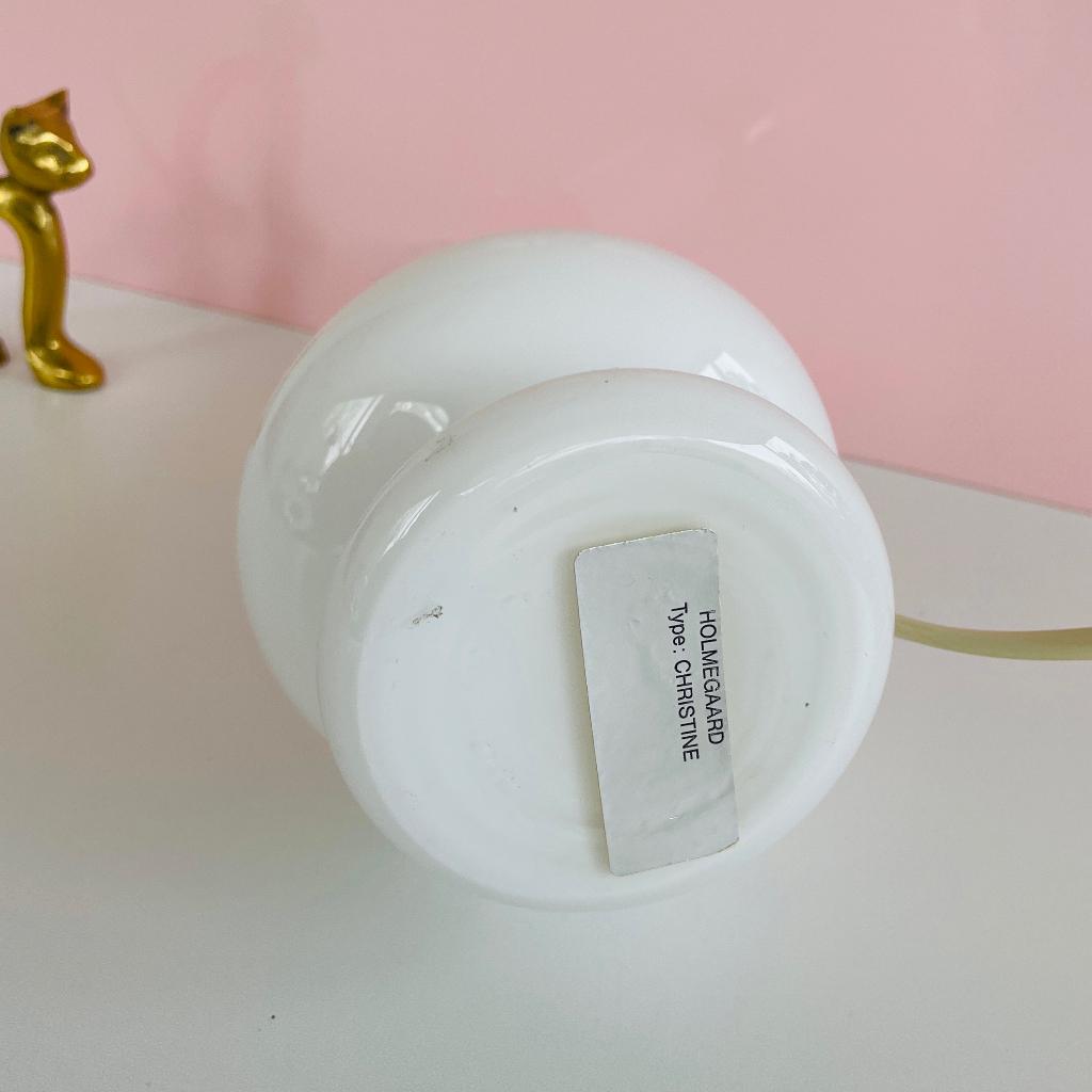 Holmegaard Michael Bang LAMP vintage mondgeblazen MidCentury, Huis en Inrichting, Gebruikt, Vintage Mid Century Scandinavisch design Denmark Nordic