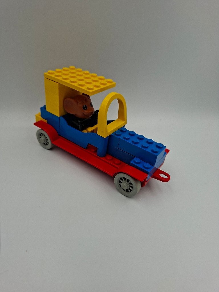 LEGO Fabuland set 328 Moe Mouse's Roadster, Gebruikt, Overige thema's, Lego, Compleet