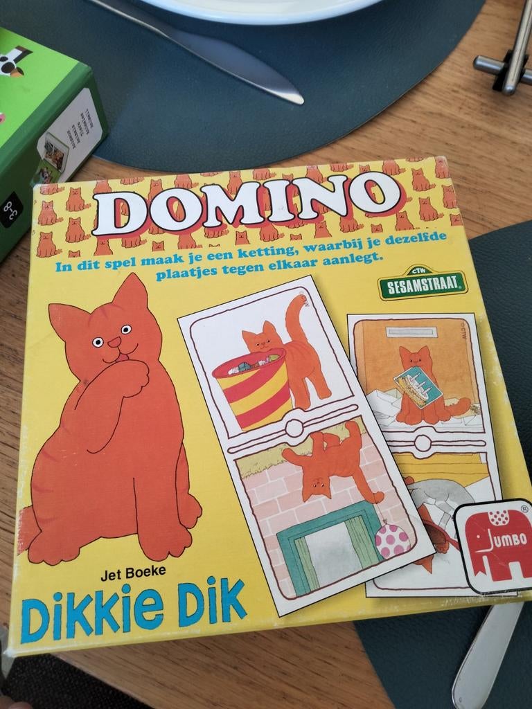 Dikke dik Domino, Hobby en Vrije tijd, Ophalen of Verzenden, JUMBO