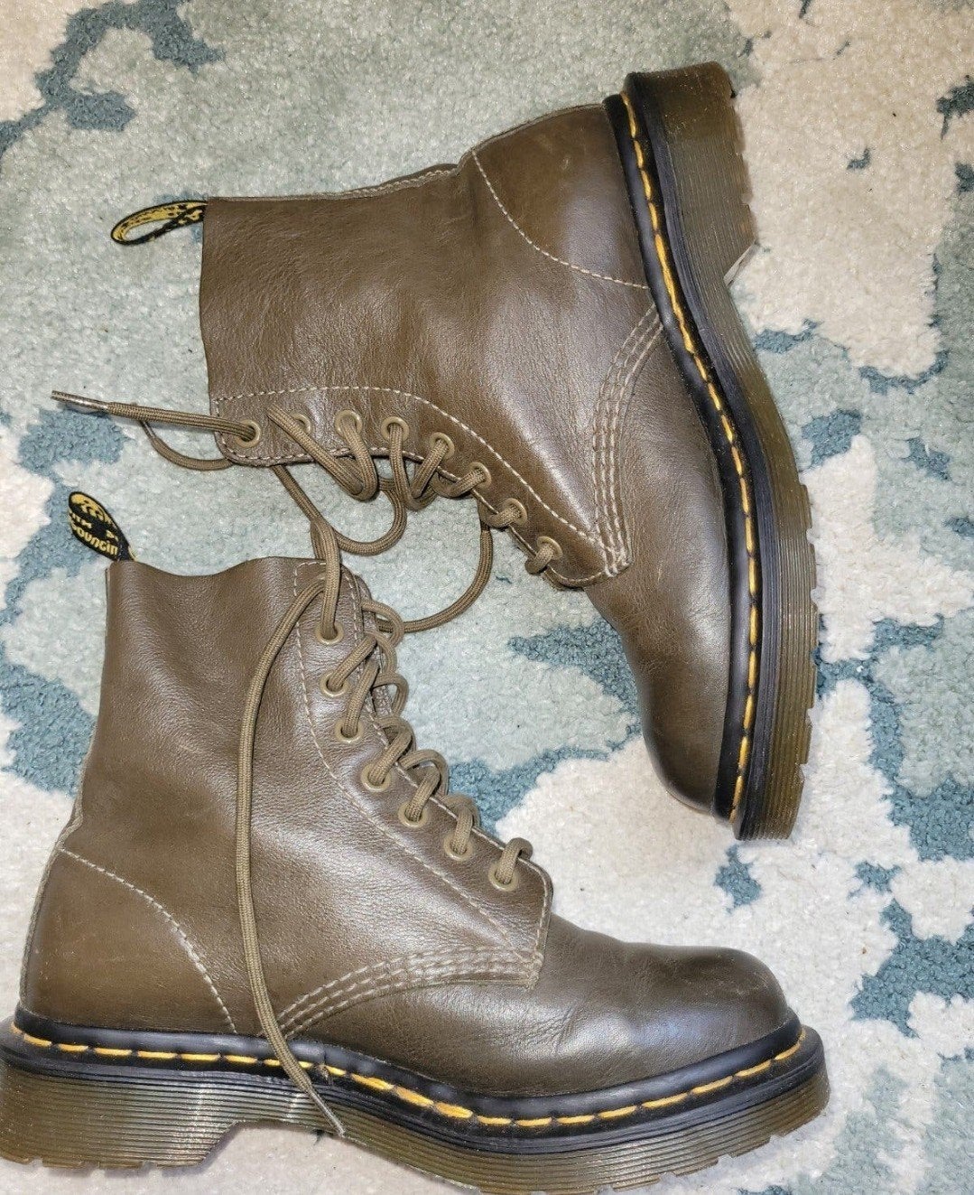 Dr. Martens 1460 Pascal Virginia - Maat 37, Bruin, Lage of Enkellaarzen, Ophalen of Verzenden, Dr. Martens