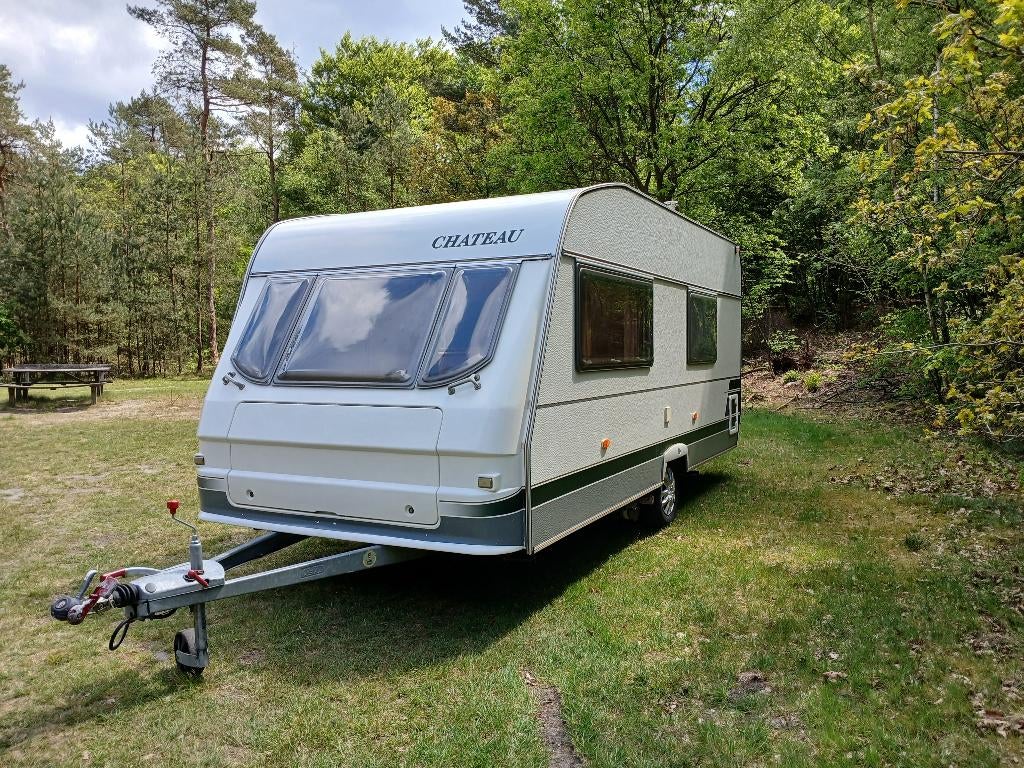 Chateau Calista Cruise 450 1999, Caravans en Kamperen, Caravans, Chateau, Treinzit, Particulier, Vast bed