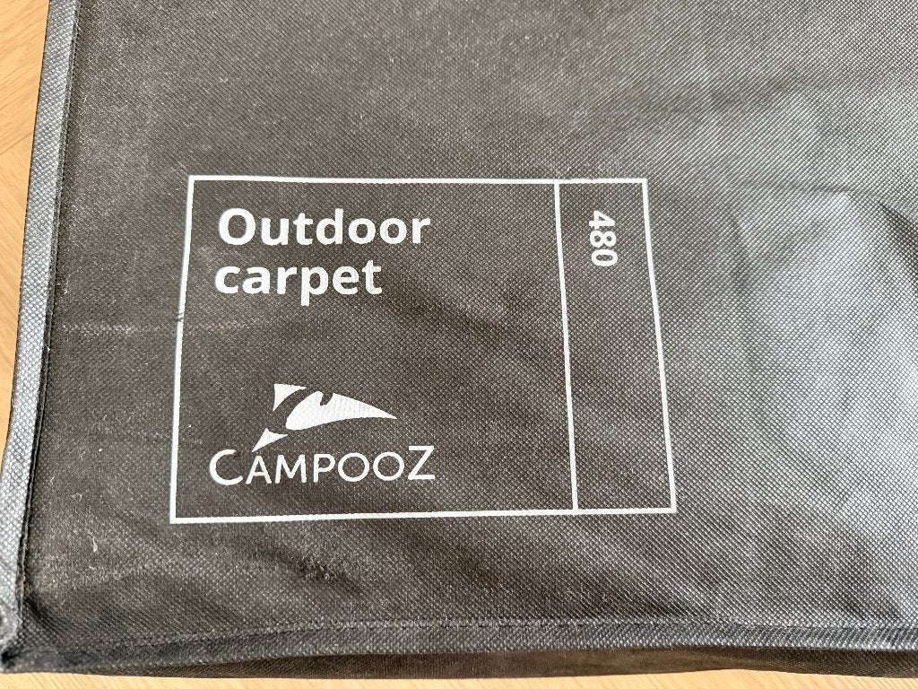 Campooz tenttapijt 480, Caravans en Kamperen, Ophalen, Gebruikt